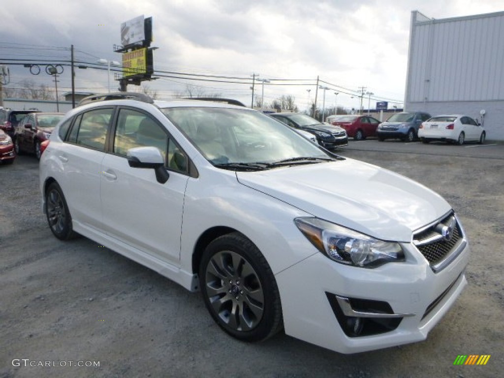 2015 Crystal White Silica Subaru Impreza 2 0i Sport Limited