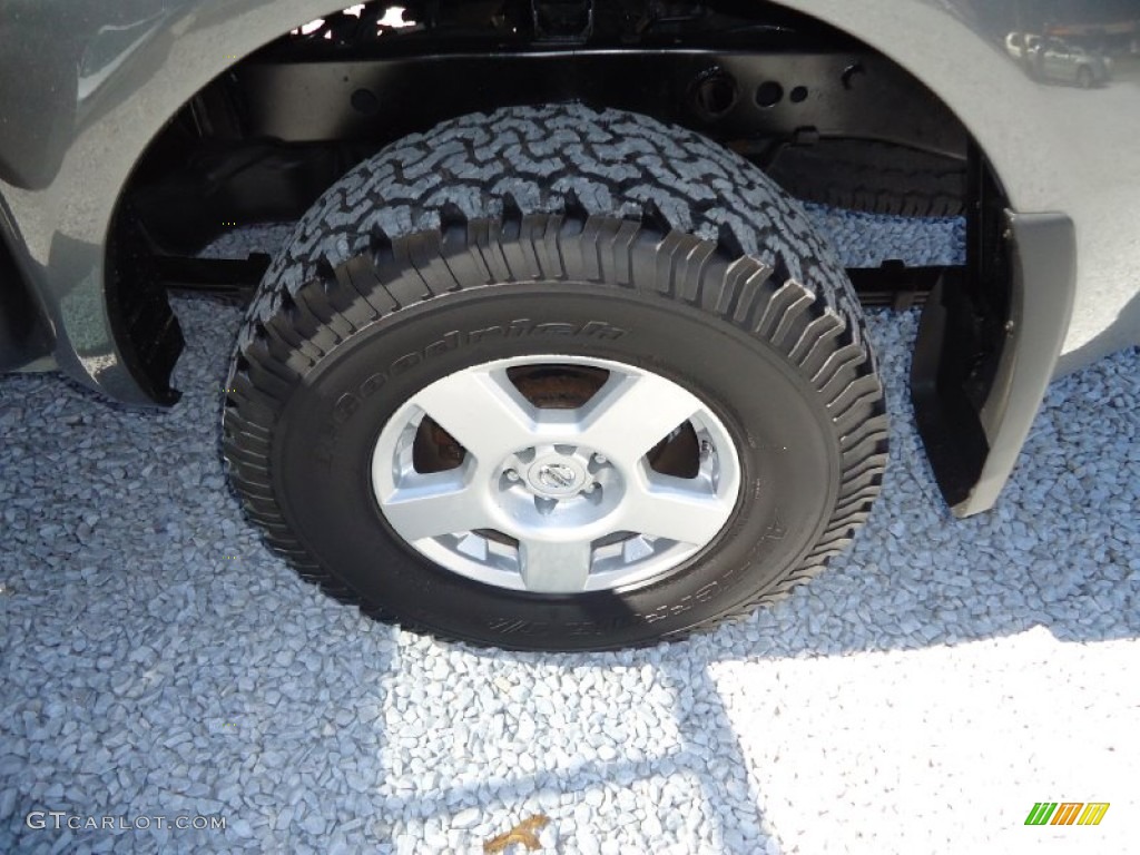 2006 Frontier SE Crew Cab 4x4 - Storm Gray / Steel photo #15