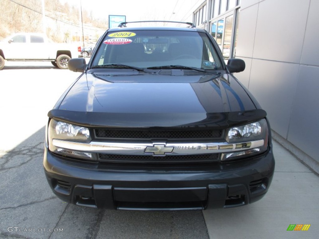 2004 TrailBlazer LS 4x4 - Dark Gray Metallic / Dark Pewter photo #13