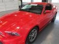 2014 Race Red Ford Mustang V6 Premium Coupe  photo #3