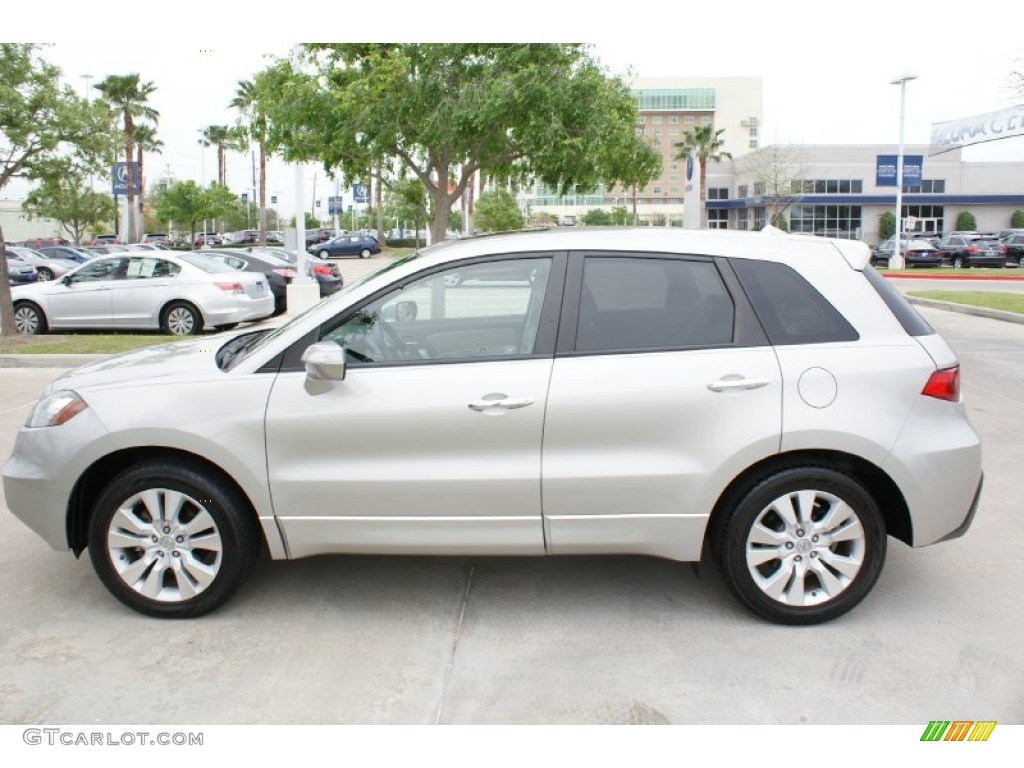 2010 RDX SH-AWD Technology - Palladium Silver Metallic / Ebony photo #4