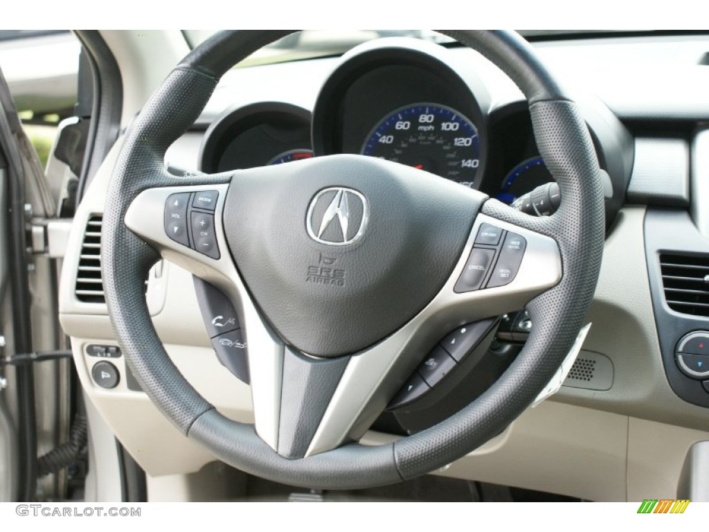 2010 RDX SH-AWD Technology - Palladium Silver Metallic / Ebony photo #30