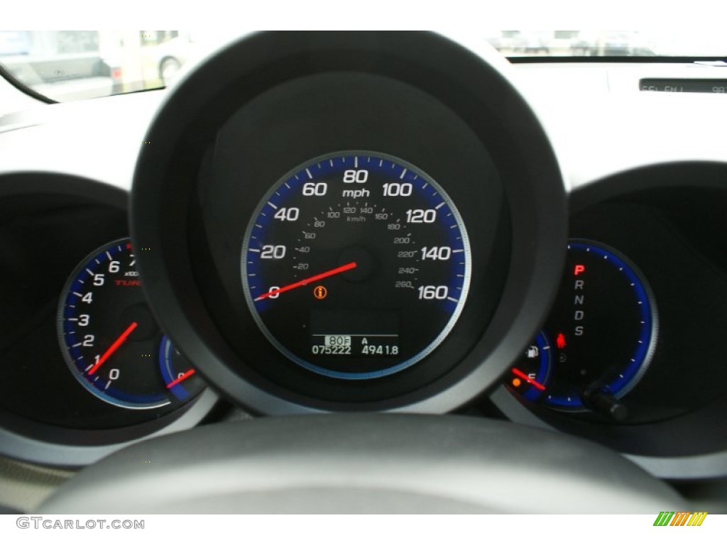 2010 RDX SH-AWD Technology - Palladium Silver Metallic / Ebony photo #50