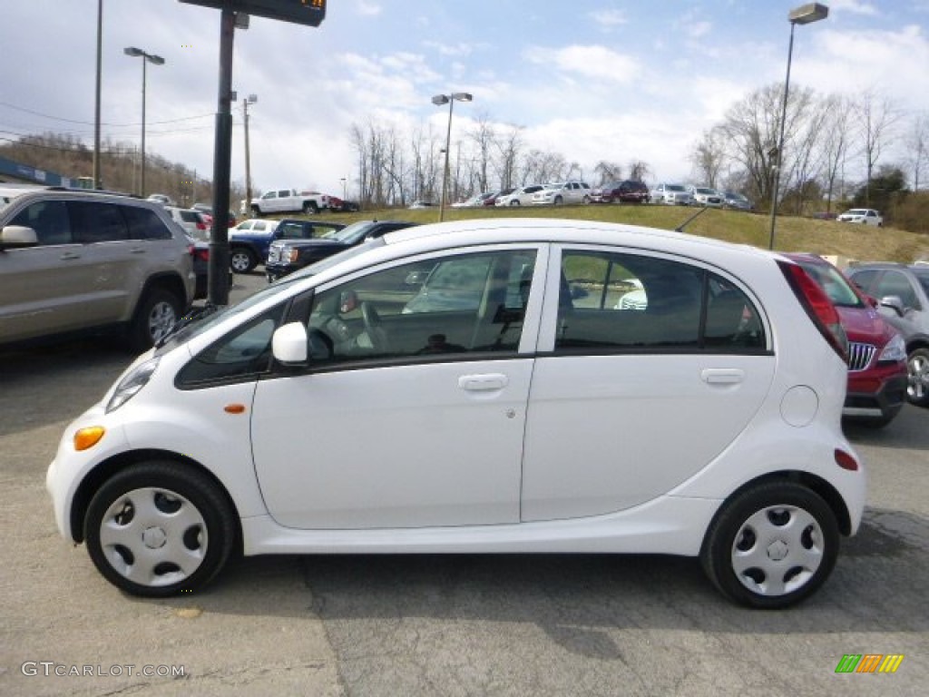 Diamond White Pearl 2012 Mitsubishi i-MiEV SE Exterior Photo #102715154