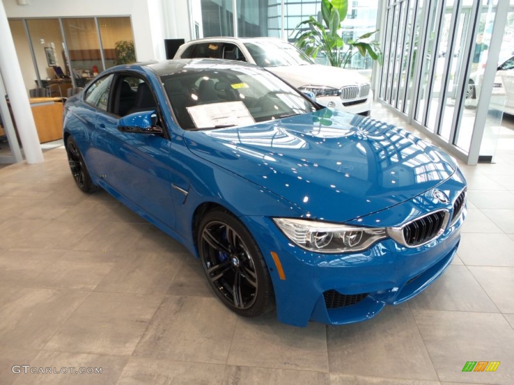Laguna Seca Metallic 2015 BMW M4 Coupe Exterior Photo #102715223