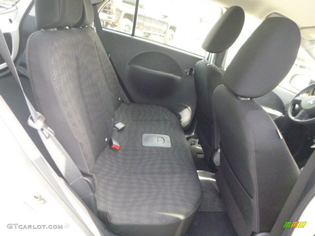 Basic Black Interior 2012 Mitsubishi i-MiEV SE Photo #102715253