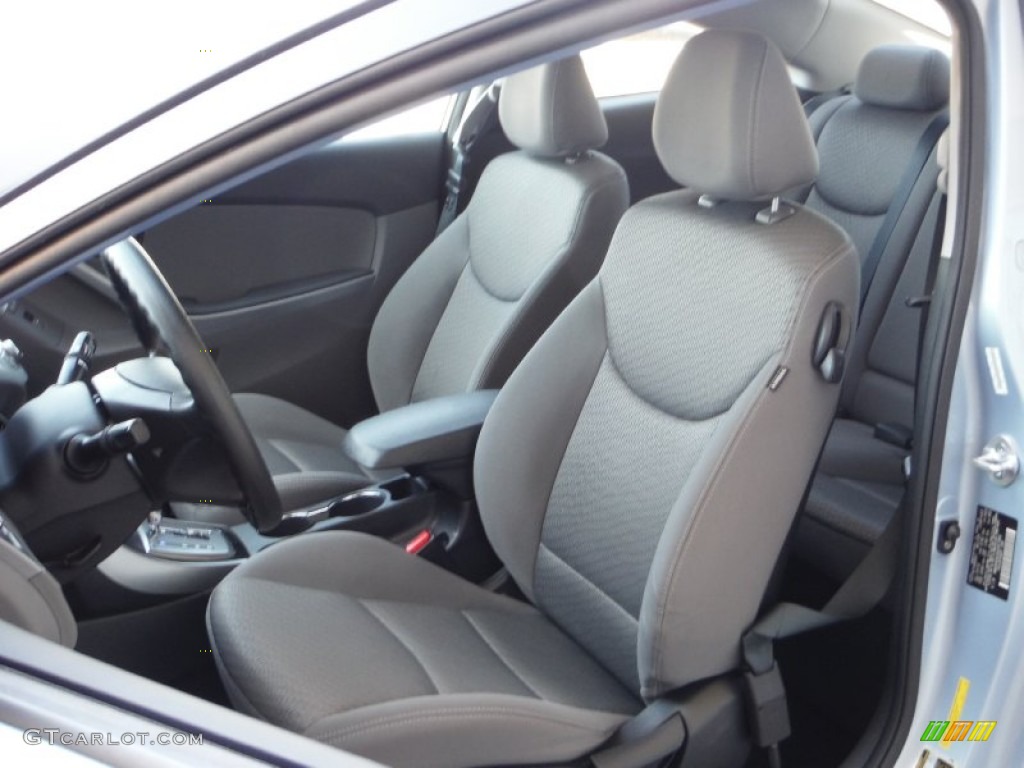 2013 Elantra Coupe GS - Blue Sky Metallic / Gray photo #11