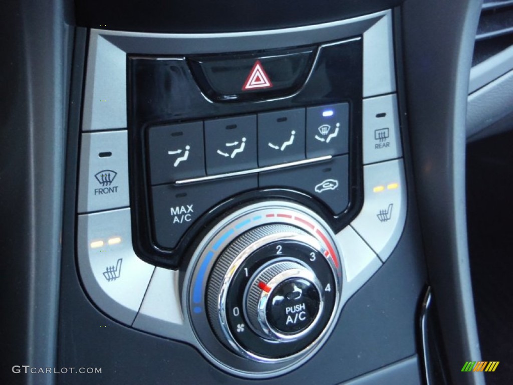 2013 Hyundai Elantra Coupe GS Controls Photo #102715394