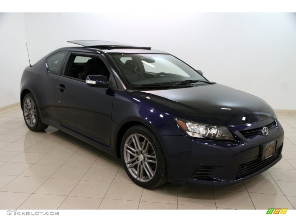2011 tC  - Nautical Blue Mica / Dark Charcoal photo #1