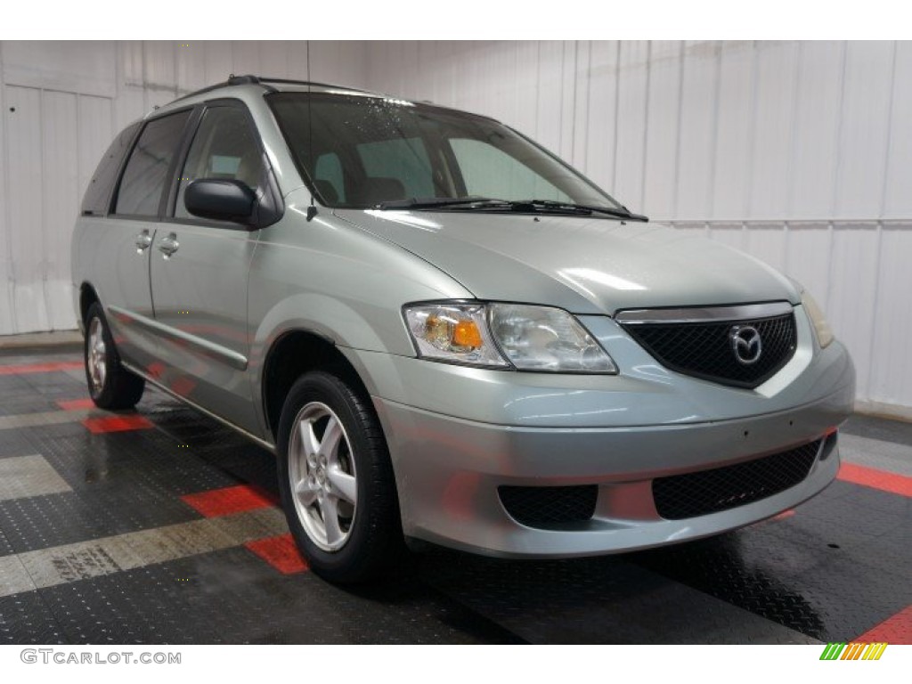 2003 MPV LX - Sunlight Silver Metallic / Beige photo #5