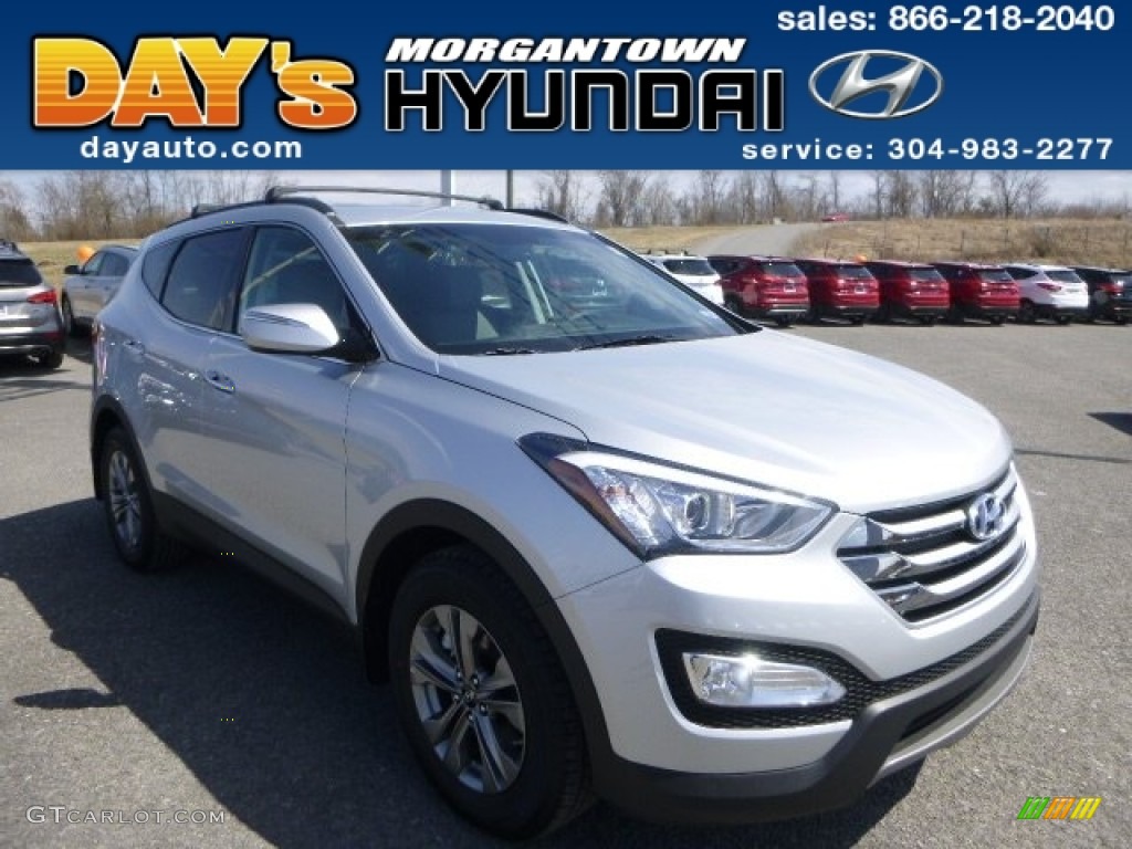 2015 Santa Fe Sport 2.4 AWD - Sparkling Silver / Gray photo #1