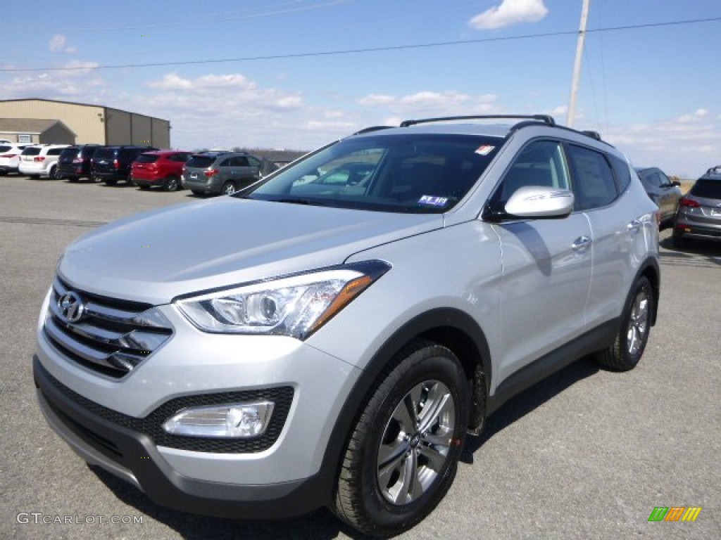 Sparkling Silver 2015 Hyundai Santa Fe Sport 2.4 AWD Exterior Photo #102716954