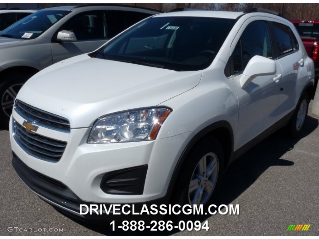 2015 Trax LT - White Pearl Tricoat / Jet Black photo #1