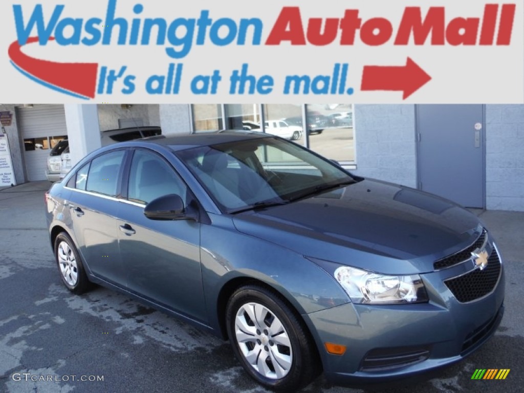 2012 Cruze LS - Blue Granite Metallic / Jet Black/Medium Titanium photo #1