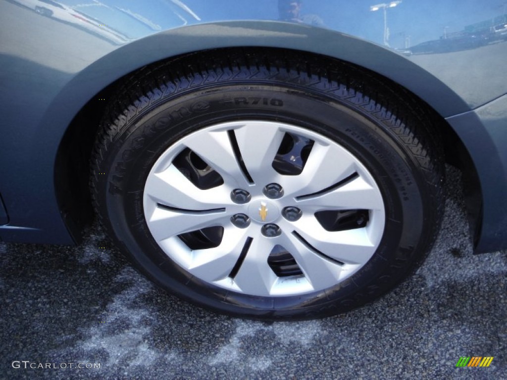 2012 Cruze LS - Blue Granite Metallic / Jet Black/Medium Titanium photo #3