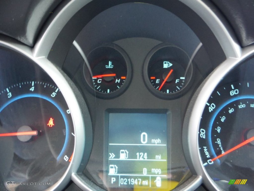 2012 Cruze LS - Blue Granite Metallic / Jet Black/Medium Titanium photo #20