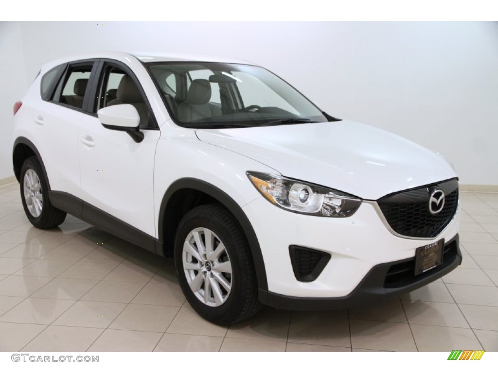 Crystal White Pearl Mica Mazda CX-5