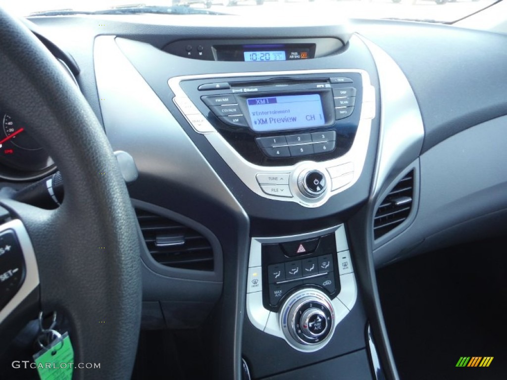 2012 Elantra GLS - Harbor Gray Metallic / Gray photo #16