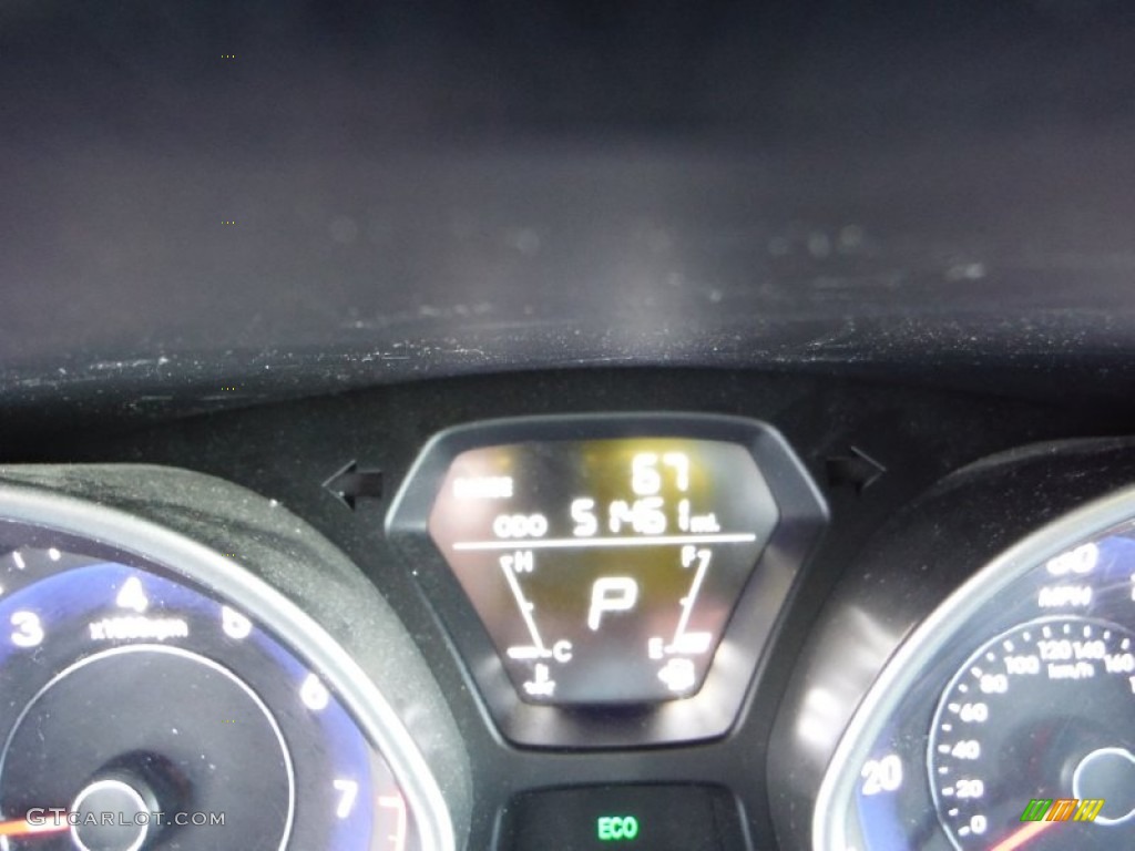 2012 Elantra GLS - Harbor Gray Metallic / Gray photo #20