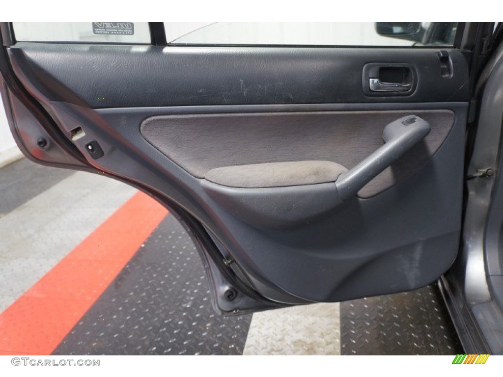 2005 Civic Hybrid Sedan - Magnesium Metallic / Gray photo #15