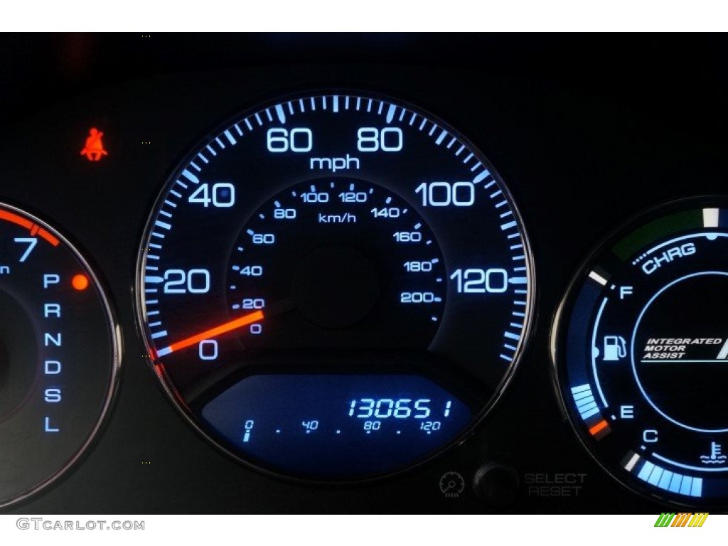 2005 Civic Hybrid Sedan - Magnesium Metallic / Gray photo #27