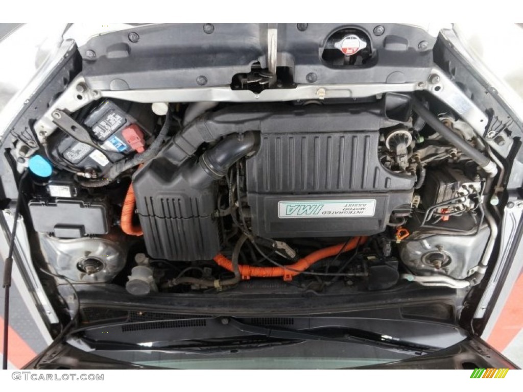 2005 Civic Hybrid Sedan - Magnesium Metallic / Gray photo #29