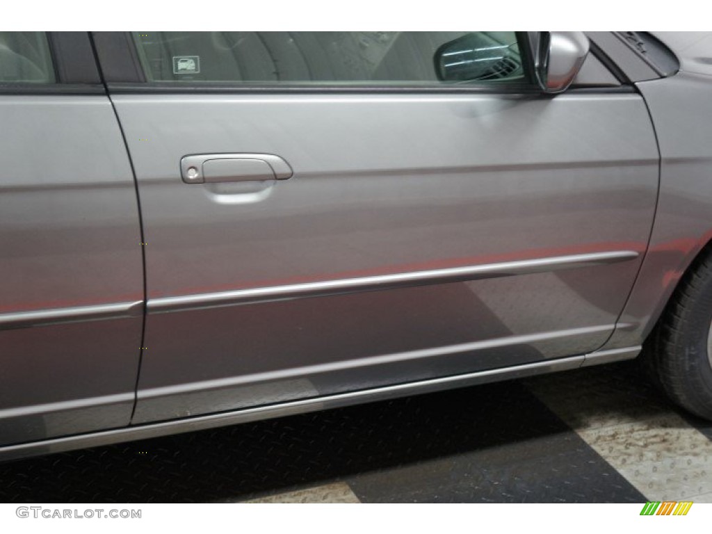 2005 Civic Hybrid Sedan - Magnesium Metallic / Gray photo #40