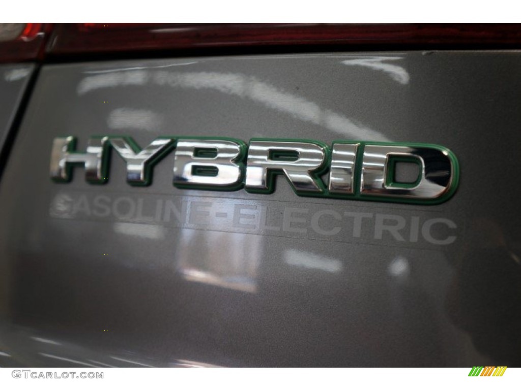 2005 Civic Hybrid Sedan - Magnesium Metallic / Gray photo #61