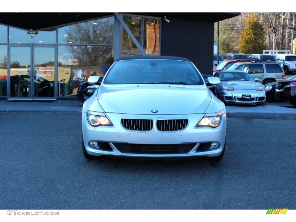 2008 6 Series 650i Convertible - Atlantic Blue Metallic / Black photo #2