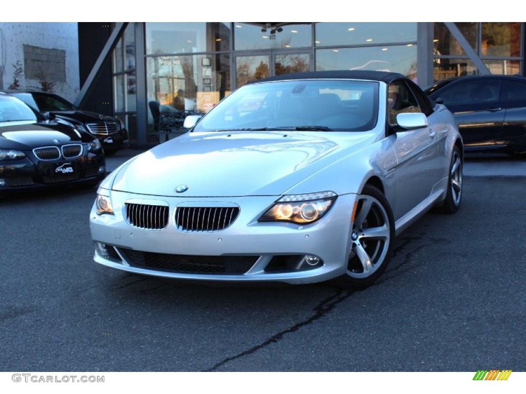 2008 6 Series 650i Convertible - Atlantic Blue Metallic / Black photo #3
