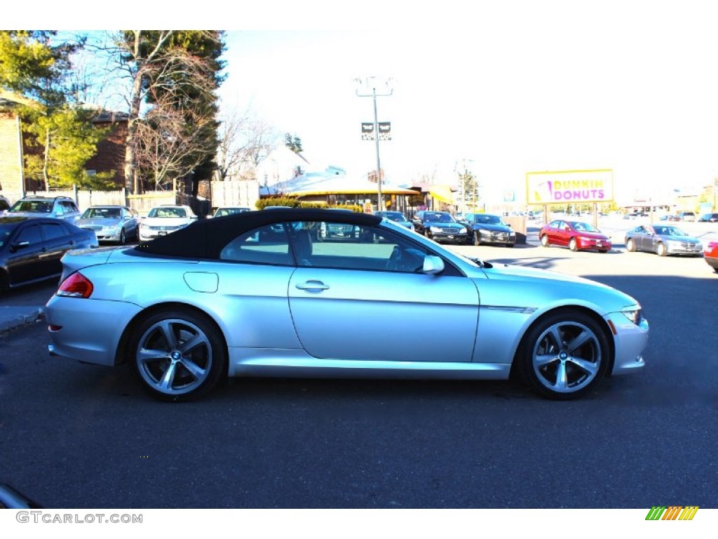 2008 6 Series 650i Convertible - Atlantic Blue Metallic / Black photo #10