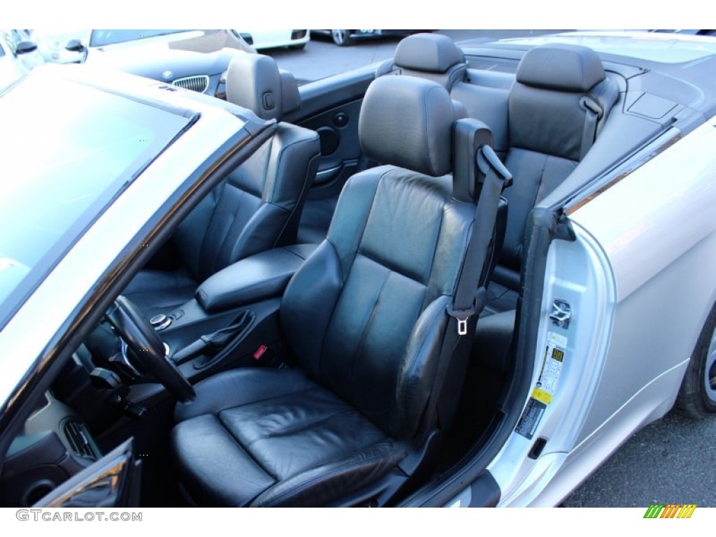 2008 6 Series 650i Convertible - Atlantic Blue Metallic / Black photo #14