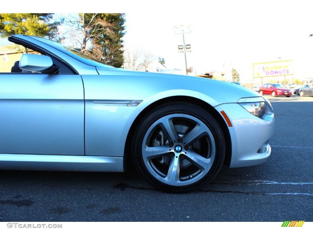 2008 6 Series 650i Convertible - Atlantic Blue Metallic / Black photo #31