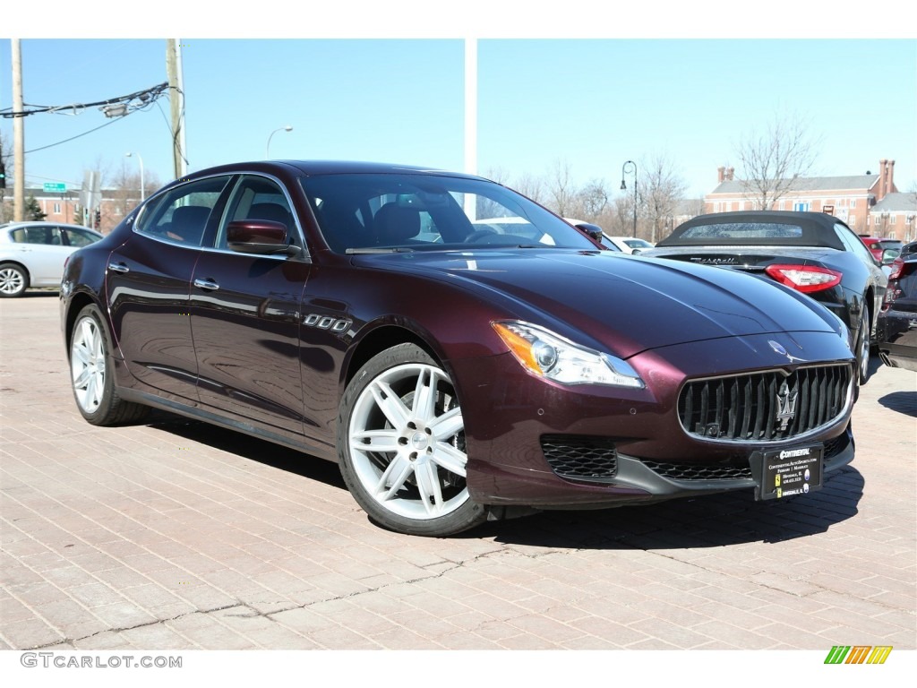 2014 Quattroporte S Q4 AWD - Rosso Folgore (Dark Red Metallic) / Cuoio photo #1