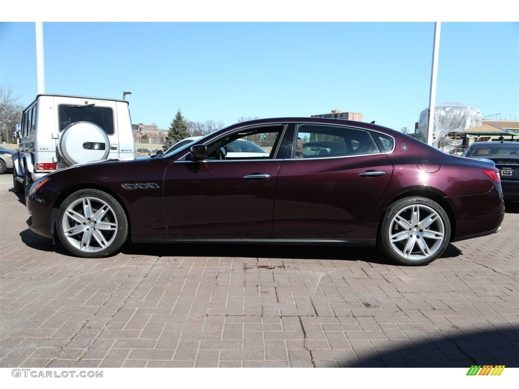 2014 Quattroporte S Q4 AWD - Rosso Folgore (Dark Red Metallic) / Cuoio photo #5