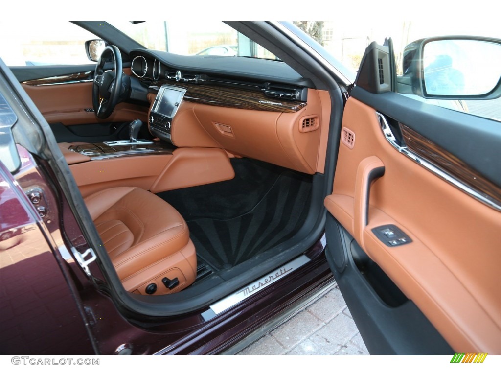 2014 Quattroporte S Q4 AWD - Rosso Folgore (Dark Red Metallic) / Cuoio photo #20