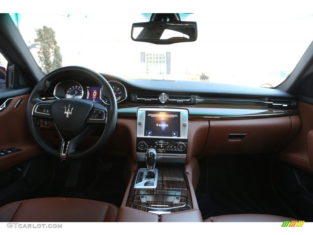2014 Quattroporte S Q4 AWD - Rosso Folgore (Dark Red Metallic) / Cuoio photo #22