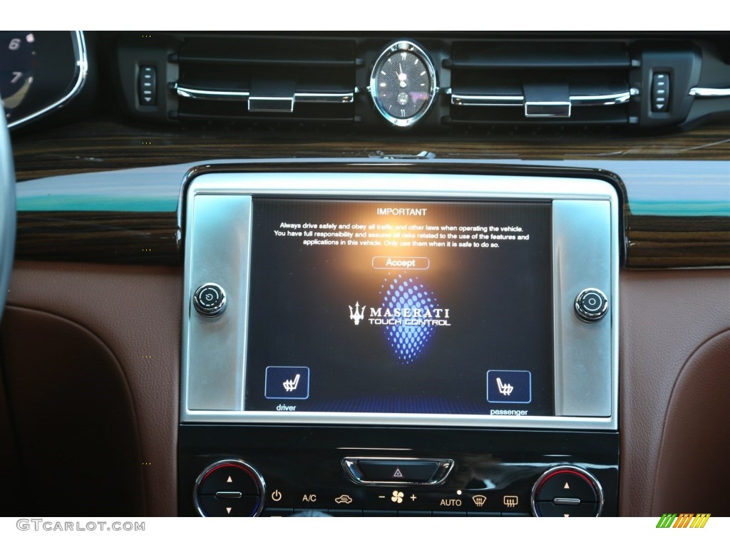 2014 Quattroporte S Q4 AWD - Rosso Folgore (Dark Red Metallic) / Cuoio photo #23