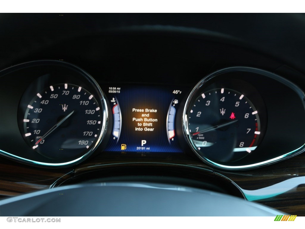 2014 Quattroporte S Q4 AWD - Rosso Folgore (Dark Red Metallic) / Cuoio photo #29
