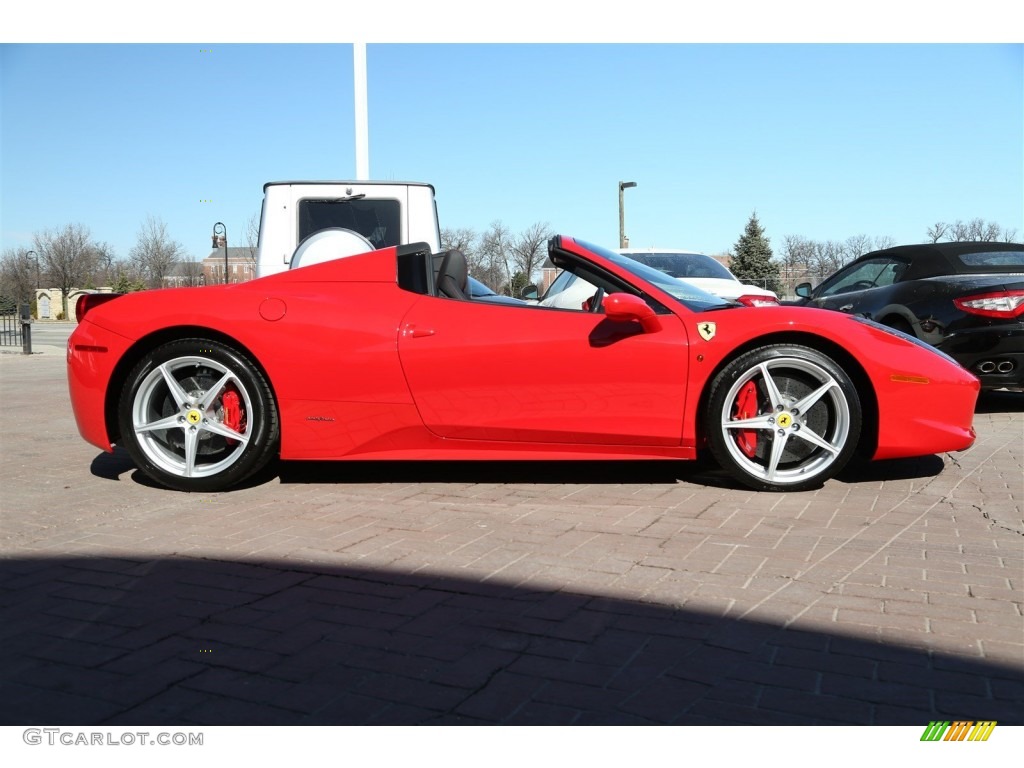 Rosso Corsa (Red) 2014 Ferrari 458 Spider Exterior Photo #102727013