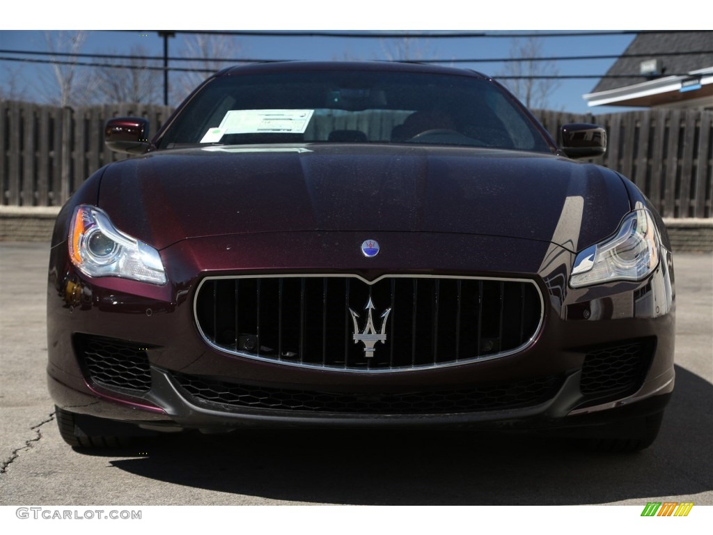 2015 Quattroporte S Q4 AWD - Rosso Folgore (Dark Red Metallic) / Cuoio photo #2