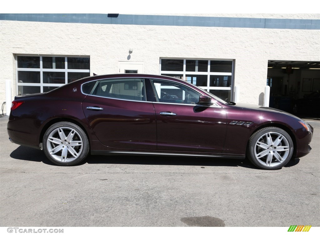 2015 Quattroporte S Q4 AWD - Rosso Folgore (Dark Red Metallic) / Cuoio photo #3