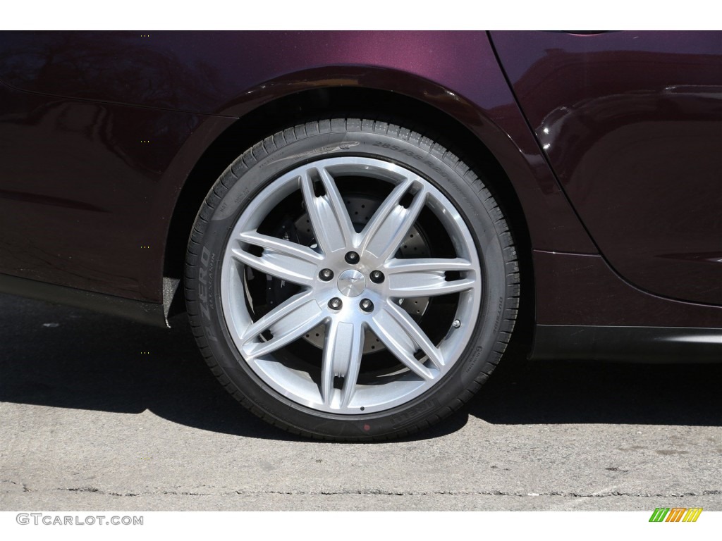2015 Quattroporte S Q4 AWD - Rosso Folgore (Dark Red Metallic) / Cuoio photo #5