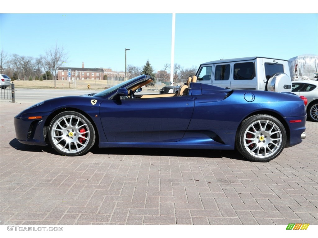 2006 F430 Spider F1 - Tour de France Blue / Beige photo #5