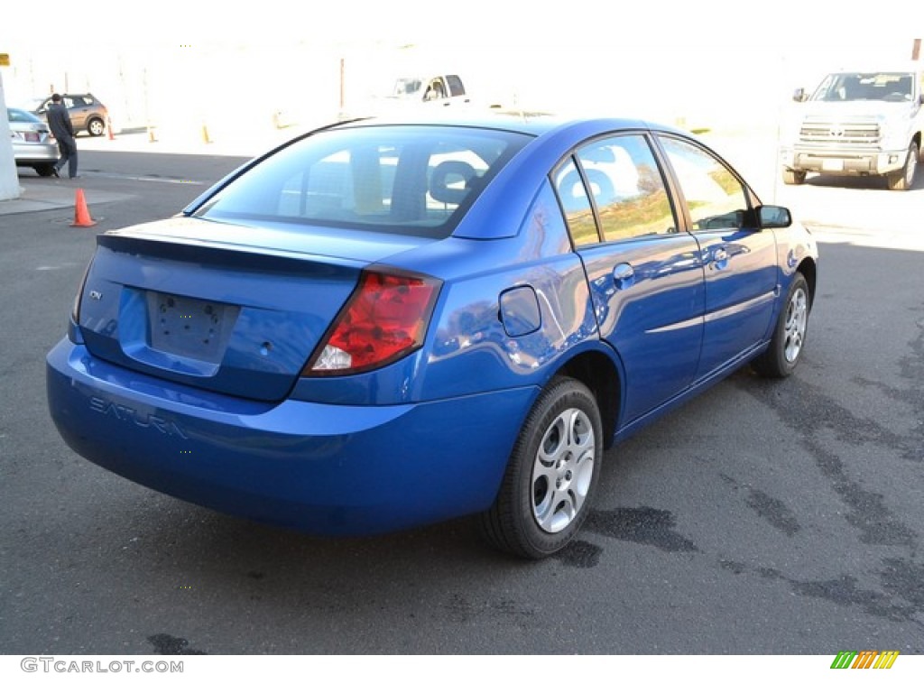 2004 ION 2 Sedan - Electric Blue / Grey photo #2