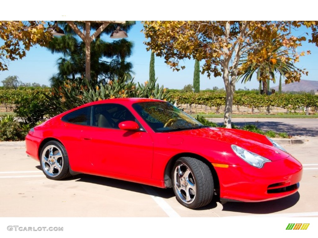 Guards Red 2004 Porsche 911 Carrera Coupe Exterior Photo #102730558