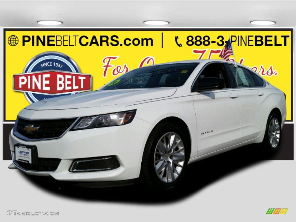 2014 Impala LS - Summit White / Jet Black/Dark Titanium photo #1