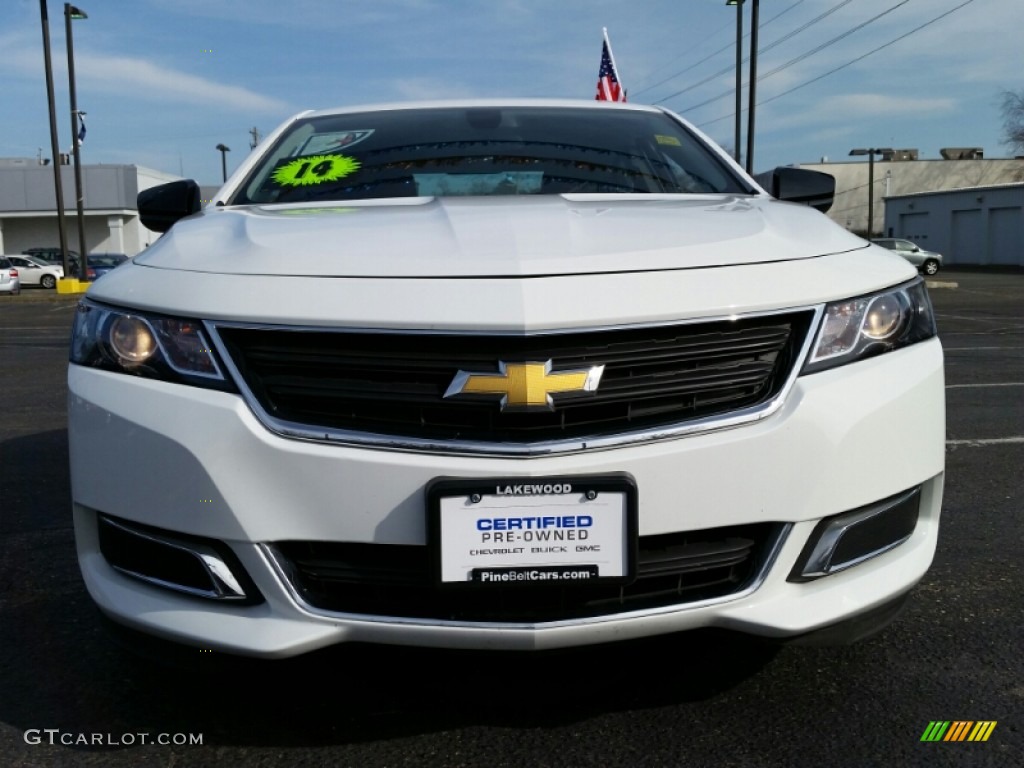 2014 Impala LS - Summit White / Jet Black/Dark Titanium photo #2