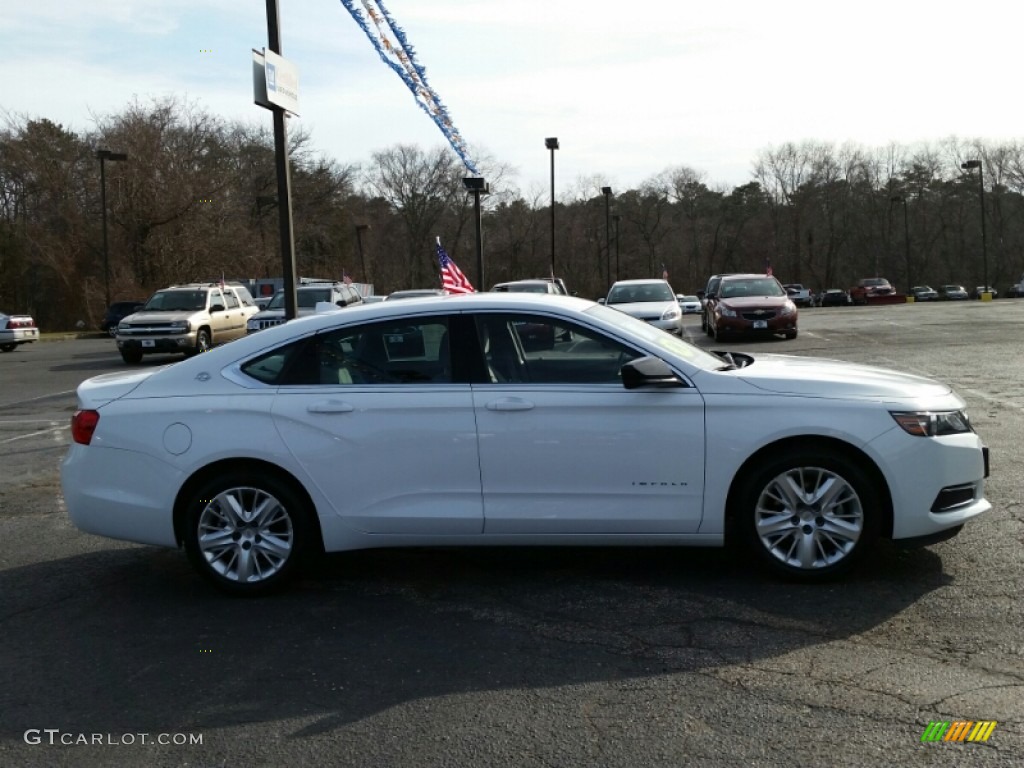 2014 Impala LS - Summit White / Jet Black/Dark Titanium photo #5