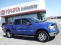 Blue Flame Metallic - F150 XLT SuperCrew 4x4 Photo No. 2